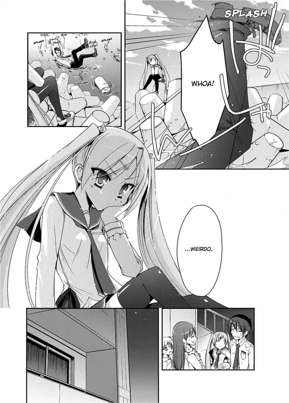 Hidan no Aria Chapter 5 page 32 - Chapter 5: Vol.1 Bullet 5: Between a Rock and a Hard Place