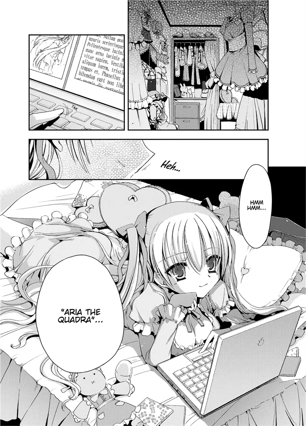 Hidan no Aria Chapter 5 page 34 - Chapter 5: Vol.1 Bullet 5: Between a Rock and a Hard Place