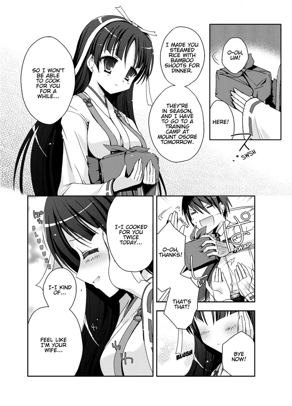 Hidan no Aria Chapter 5 page 6 - Chapter 5: Vol.1 Bullet 5: Between a Rock and a Hard Place