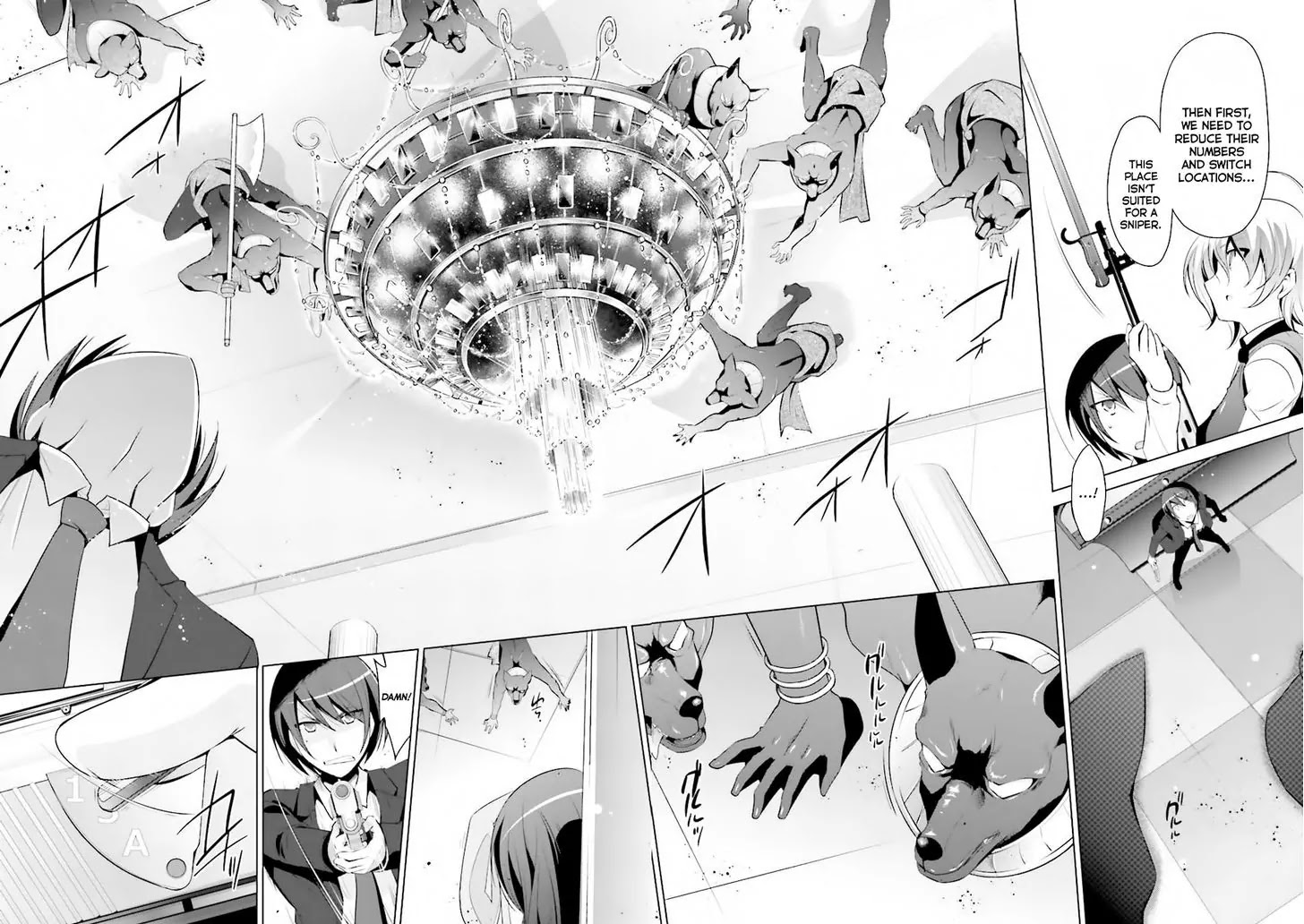Hidan no Aria Chapter 51 page 12 - Chapter 51: Jackal hunt
