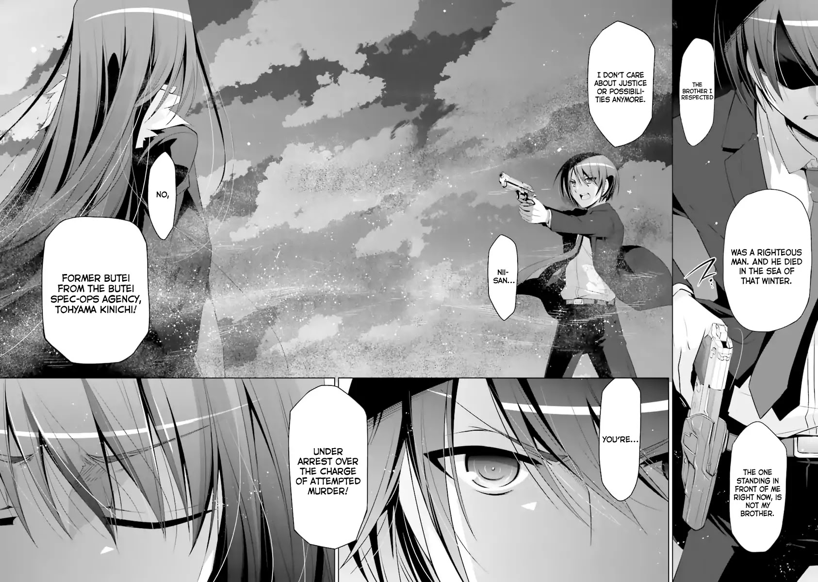 Hidan no Aria Chapter 53 page 21 - Chapter 53: Falling-Out