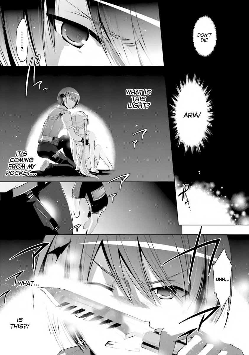 Hidan no Aria Chapter 57 page 10 - Chapter 57: The Scarlet Ammo's Awakening
