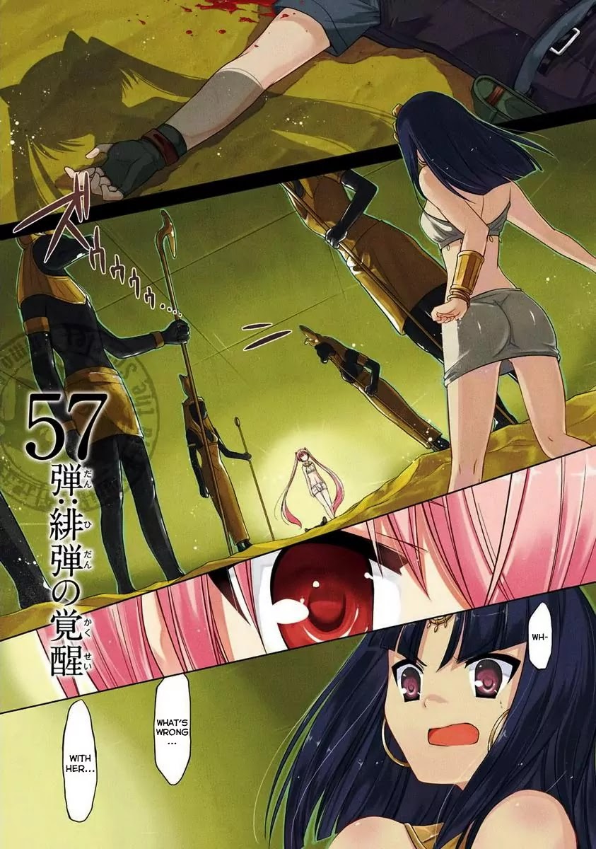 Hidan no Aria Chapter 57 page 3 - Chapter 57: The Scarlet Ammo's Awakening