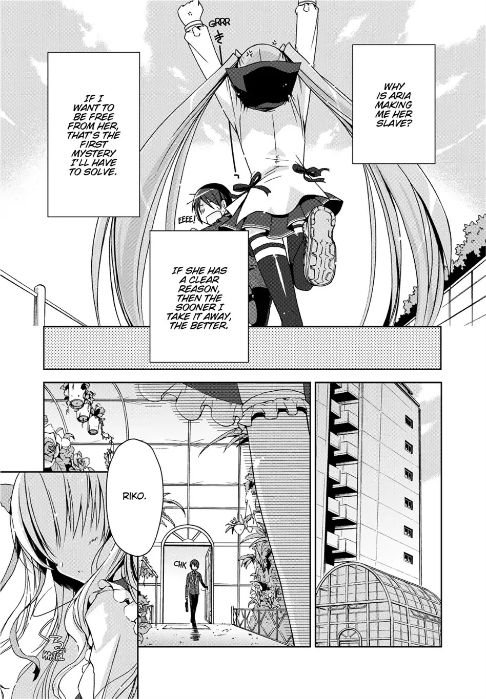 Hidan no Aria Chapter 6 page 10 - Chapter 6 : Kanzaki H. Aria