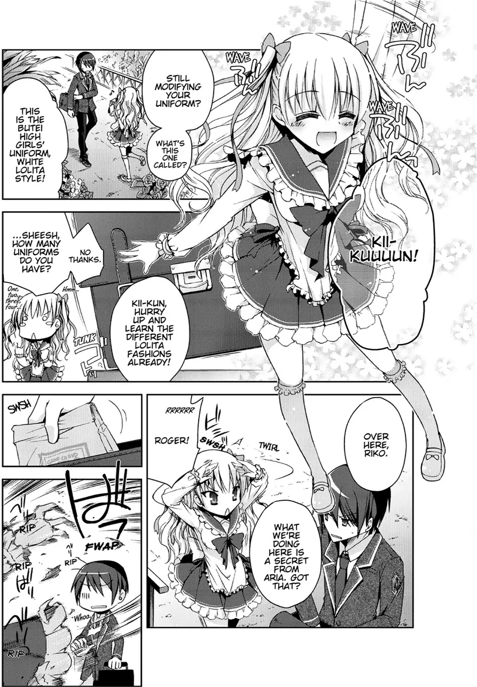 Hidan no Aria Chapter 6 page 11 - Chapter 6 : Kanzaki H. Aria