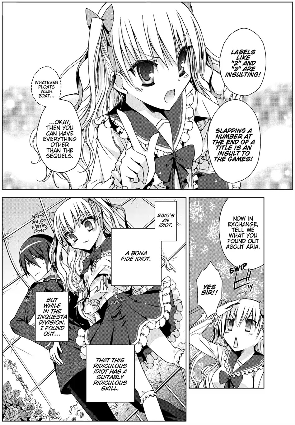 Hidan no Aria Chapter 6 page 14 - Chapter 6 : Kanzaki H. Aria