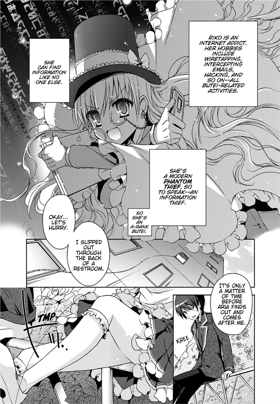 Hidan no Aria Chapter 6 page 15 - Chapter 6 : Kanzaki H. Aria