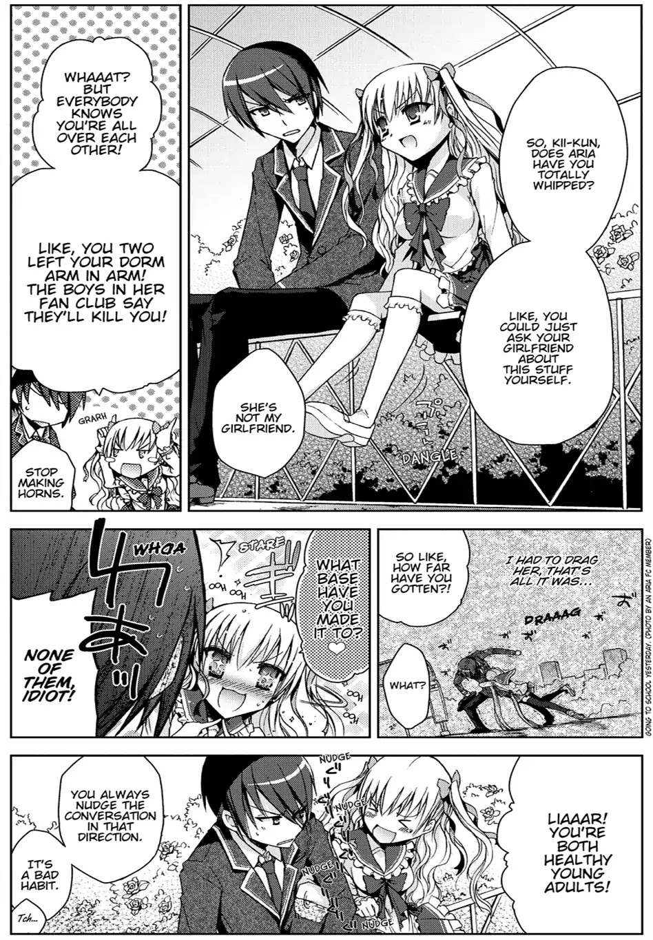 Hidan no Aria Chapter 6 page 16 - Chapter 6 : Kanzaki H. Aria
