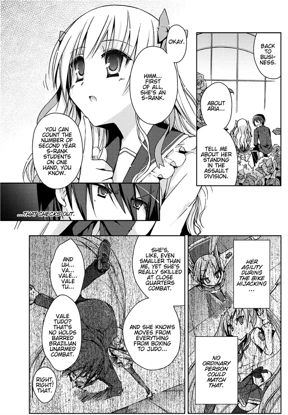 Hidan no Aria Chapter 6 page 17 - Chapter 6 : Kanzaki H. Aria
