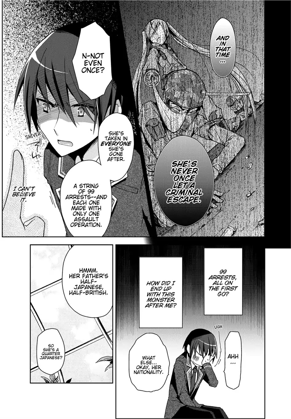 Hidan no Aria Chapter 6 page 20 - Chapter 6 : Kanzaki H. Aria