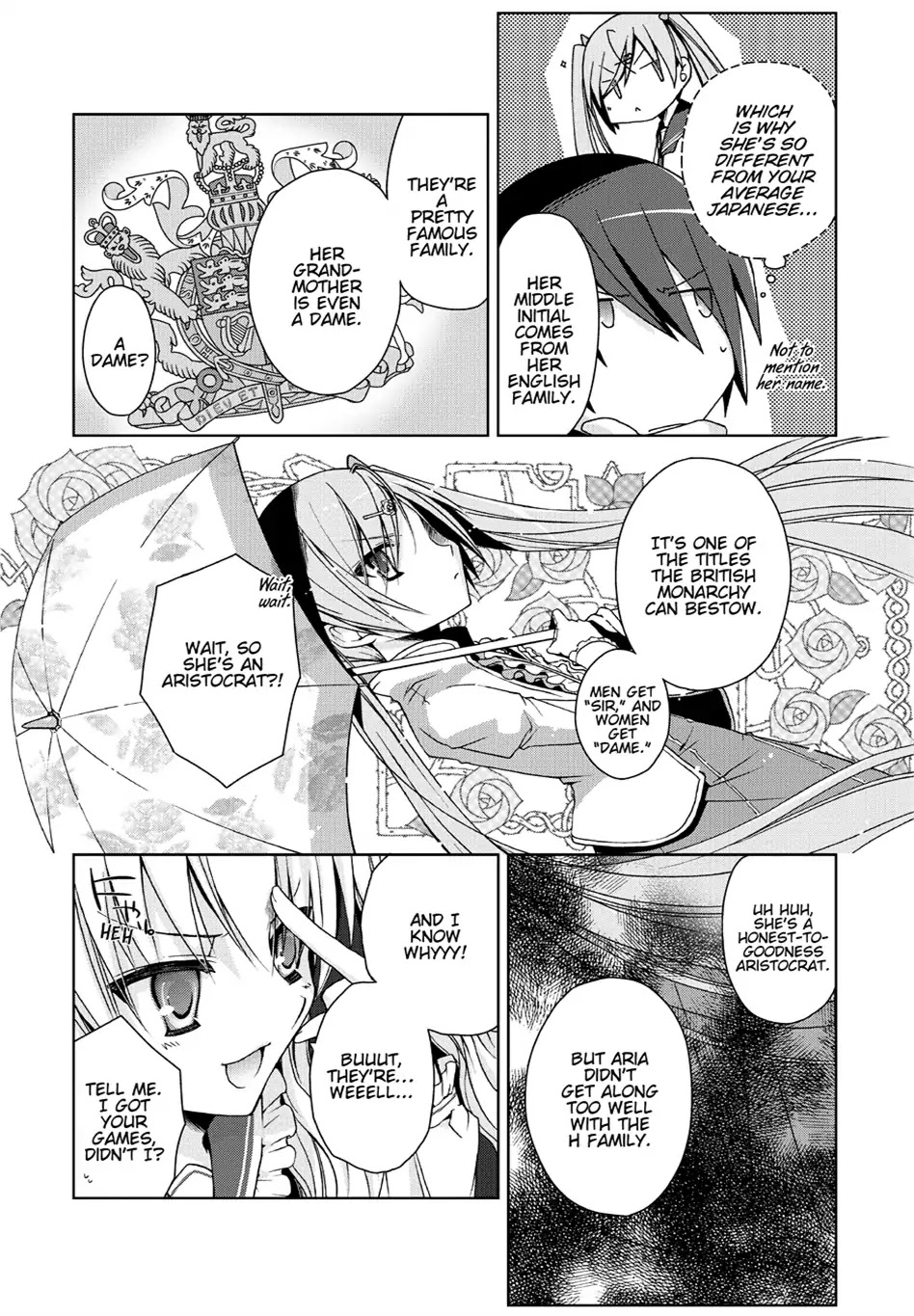 Hidan no Aria Chapter 6 page 21 - Chapter 6 : Kanzaki H. Aria