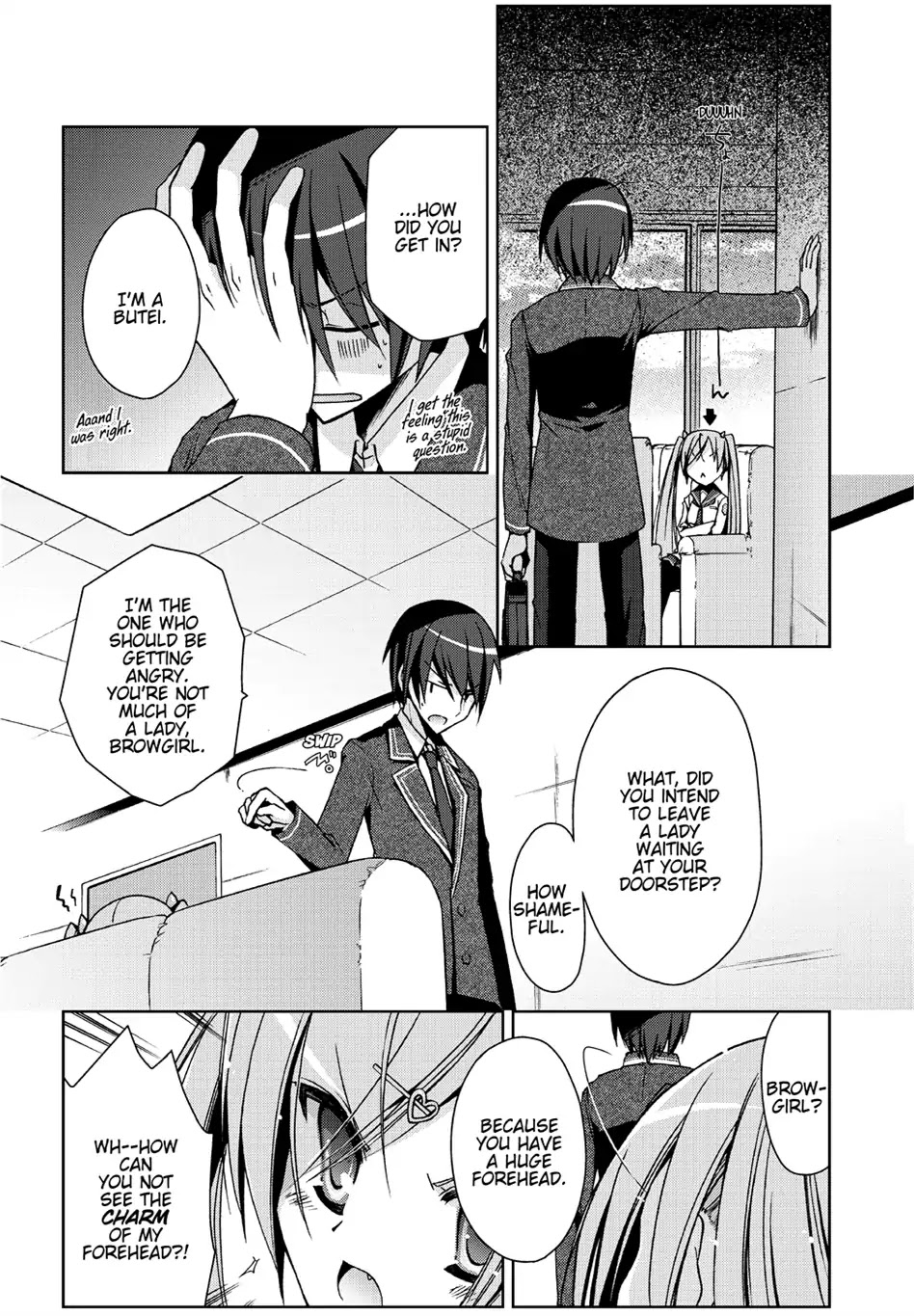 Hidan no Aria Chapter 6 page 25 - Chapter 6 : Kanzaki H. Aria