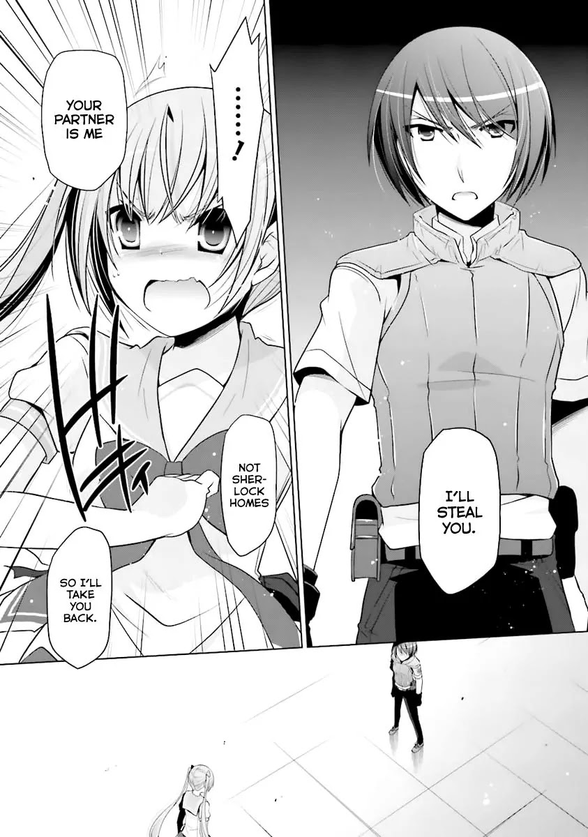 Hidan no Aria Chapter 61 page 23 - Chapter 61: Obligations of the Holmes Family