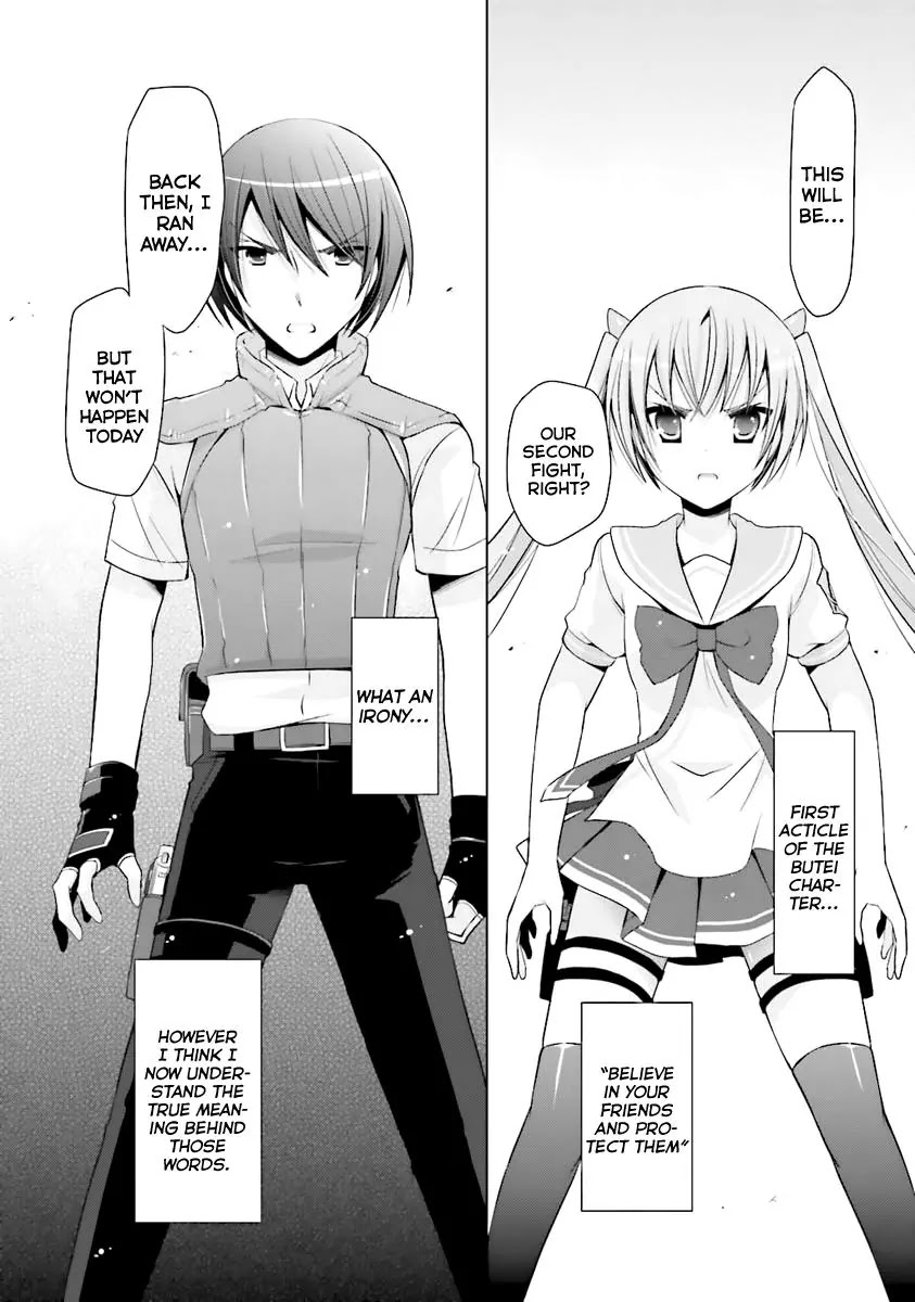 Hidan no Aria Chapter 61 page 27 - Chapter 61: Obligations of the Holmes Family