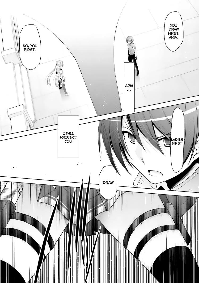 Hidan no Aria Chapter 61 page 28 - Chapter 61: Obligations of the Holmes Family
