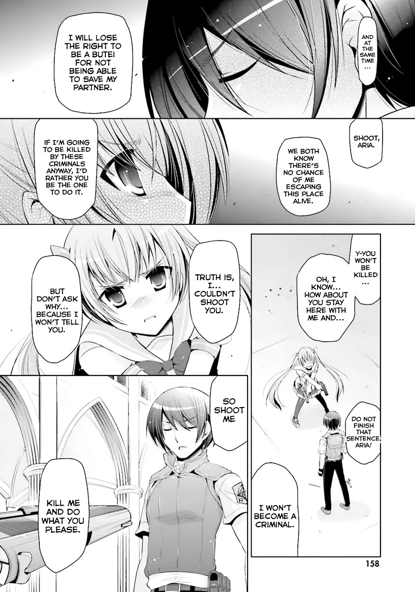 Hidan no Aria Chapter 62 page 17 - Chapter 62: Meaning of the 1st Article of the Butei Law