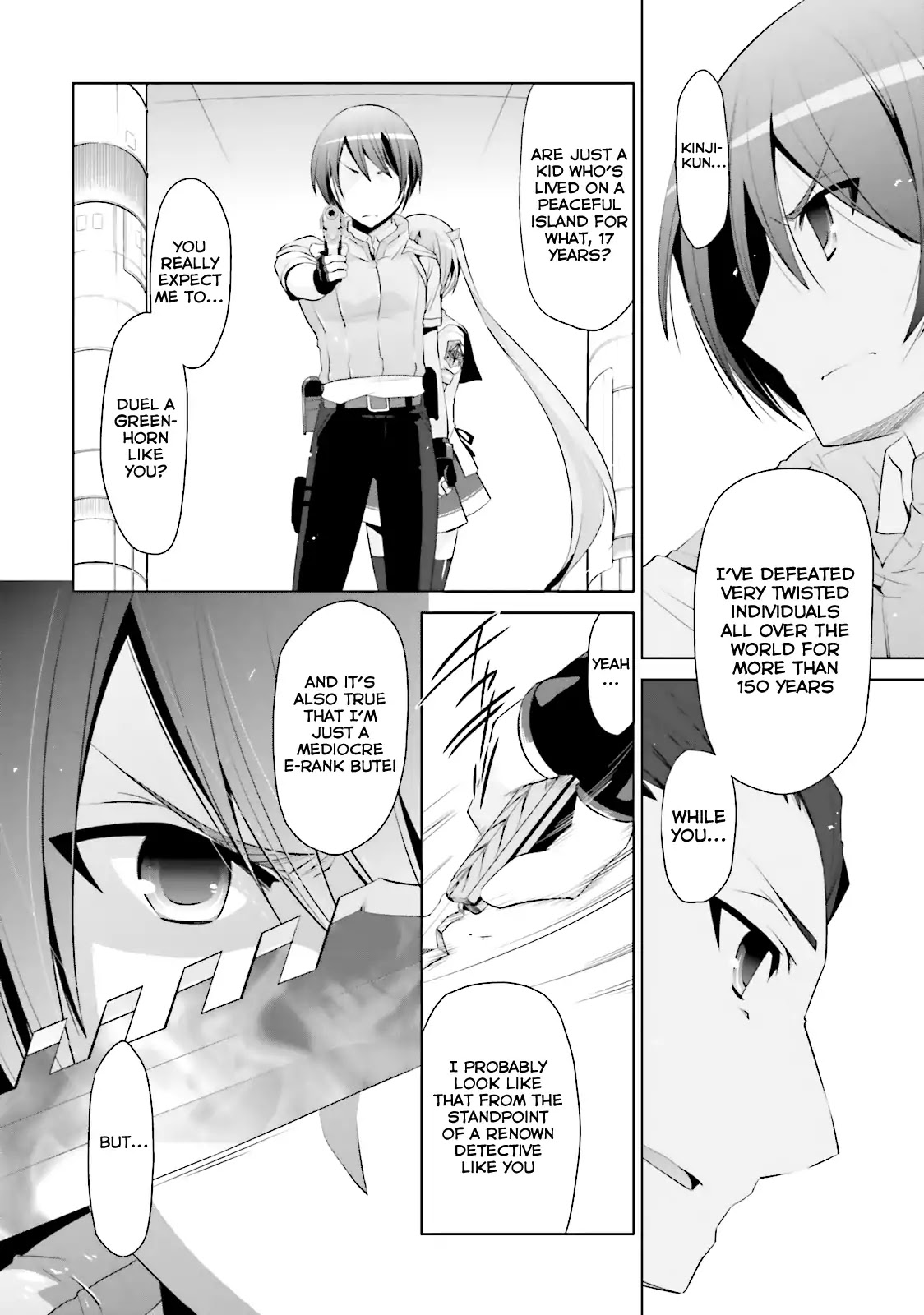 Hidan no Aria Chapter 64 page 7 - Chapter 64: Butei and Detective