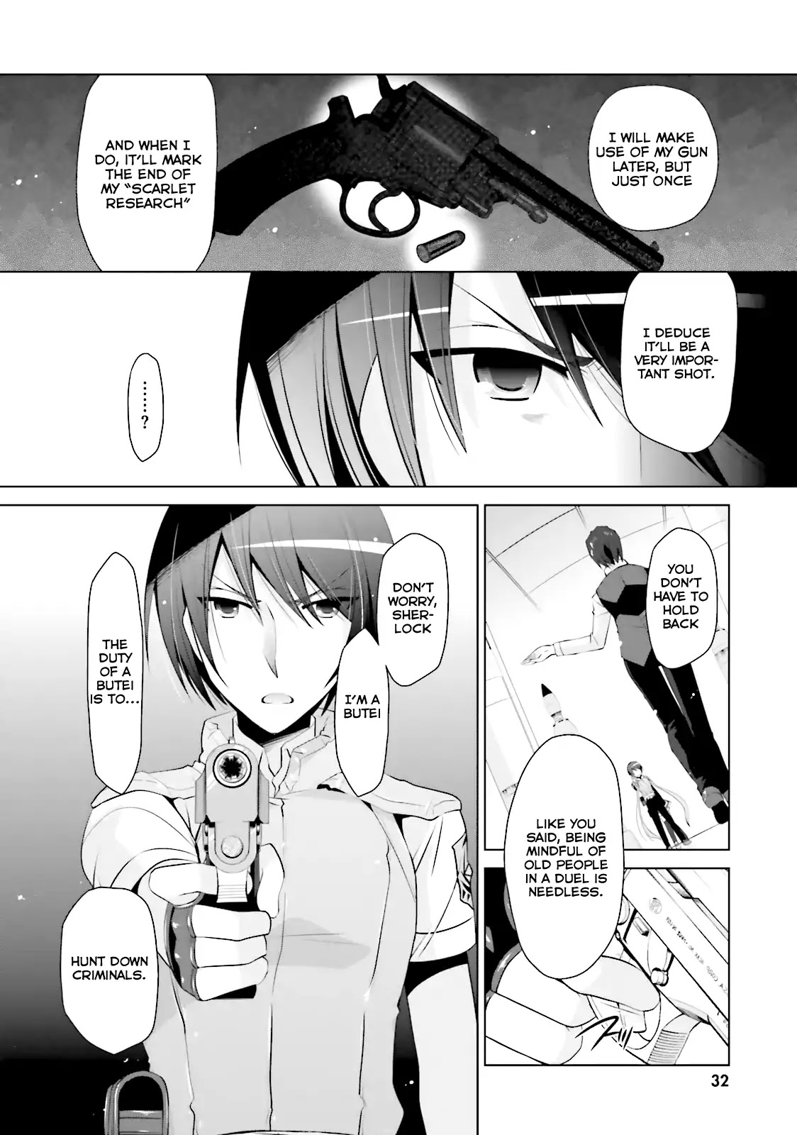 Hidan no Aria Chapter 64 page 9 - Chapter 64: Butei and Detective
