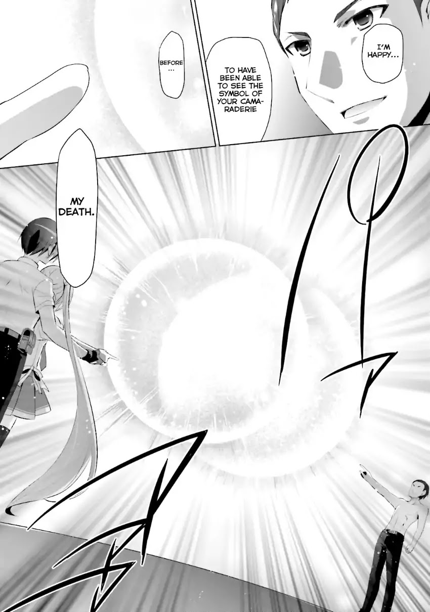 Hidan no Aria Chapter 65 page 28 - Chapter 65: Scarlet Research