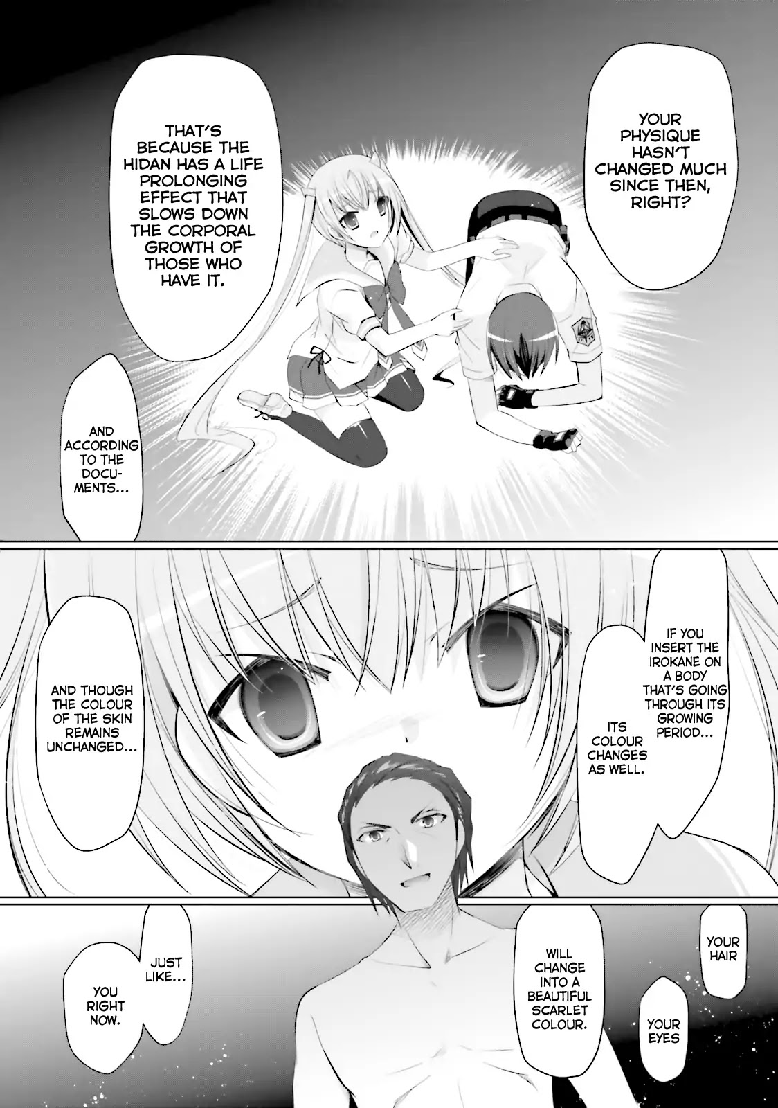 Hidan no Aria Chapter 66 page 10 - Chapter 66: The Lens Of Space-Time