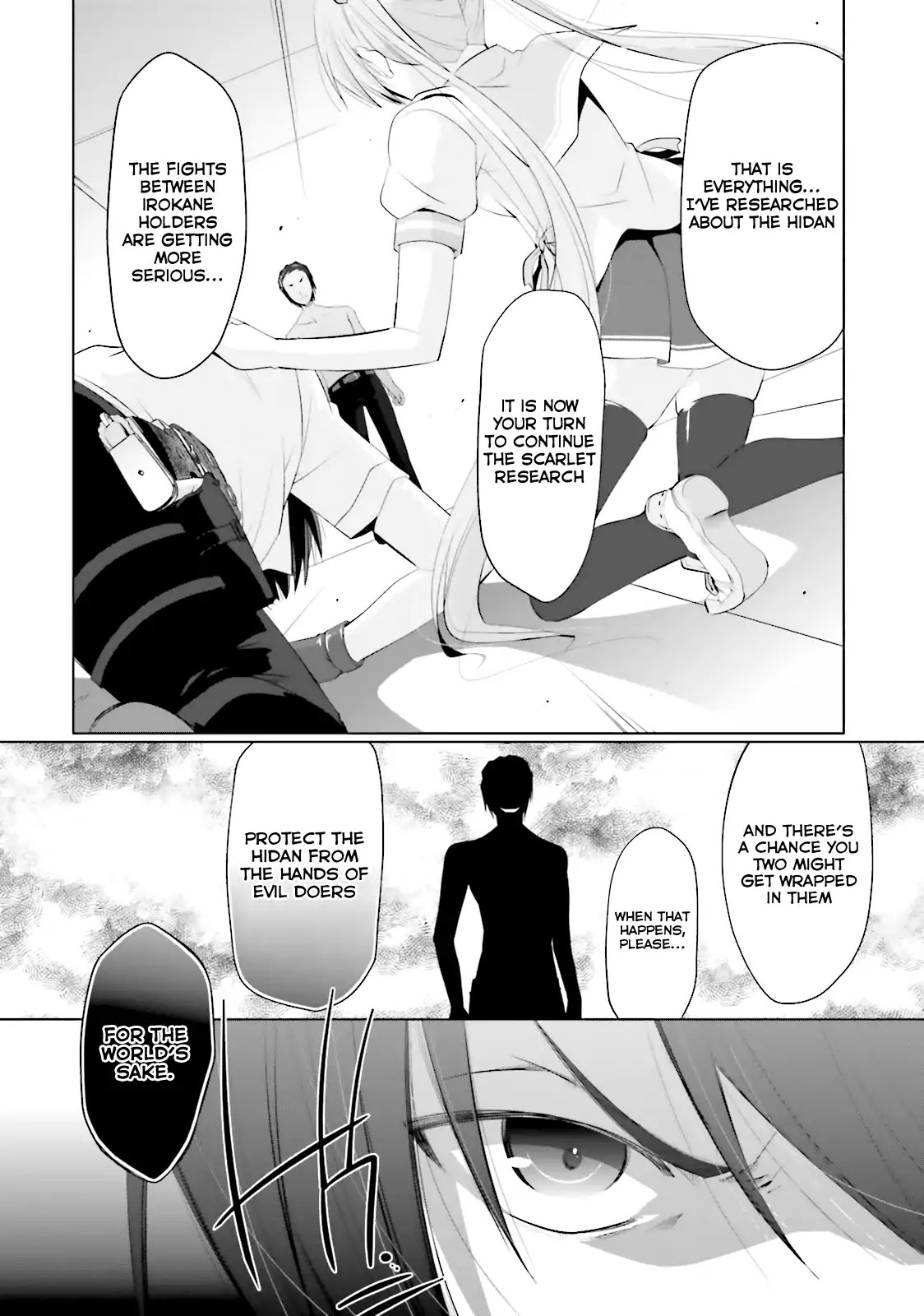 Hidan no Aria Chapter 66 page 11 - Chapter 66: The Lens Of Space-Time