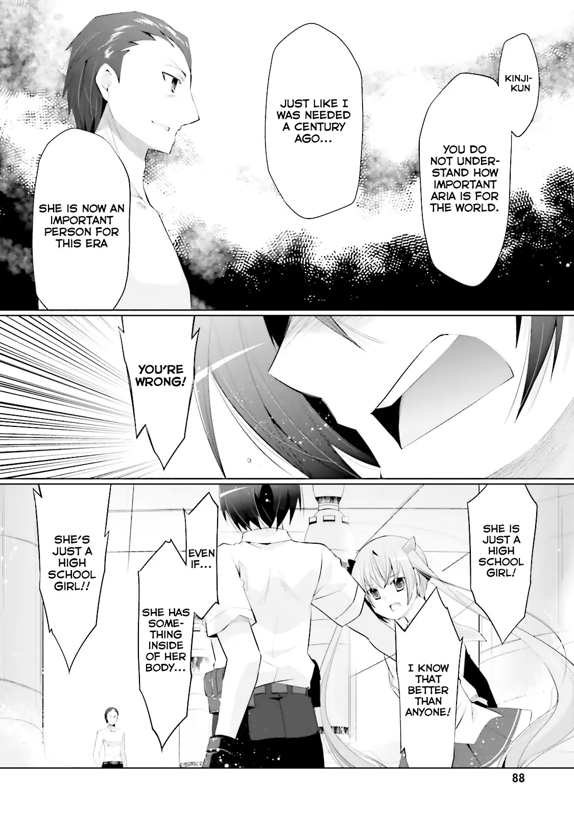 Hidan no Aria Chapter 66 page 13 - Chapter 66: The Lens Of Space-Time