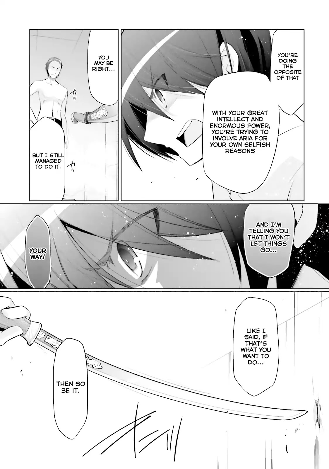 Hidan no Aria Chapter 66 page 18 - Chapter 66: The Lens Of Space-Time