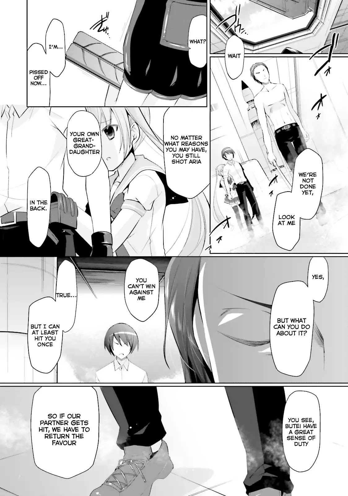Hidan no Aria Chapter 66 page 19 - Chapter 66: The Lens Of Space-Time