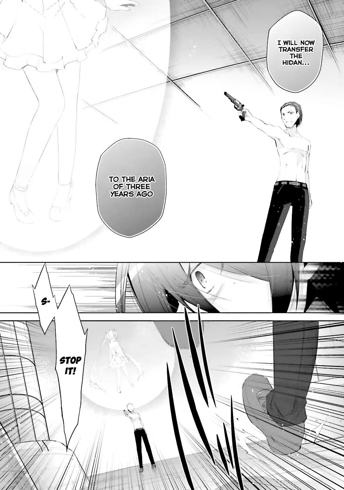 Hidan no Aria Chapter 66 page 5 - Chapter 66: The Lens Of Space-Time
