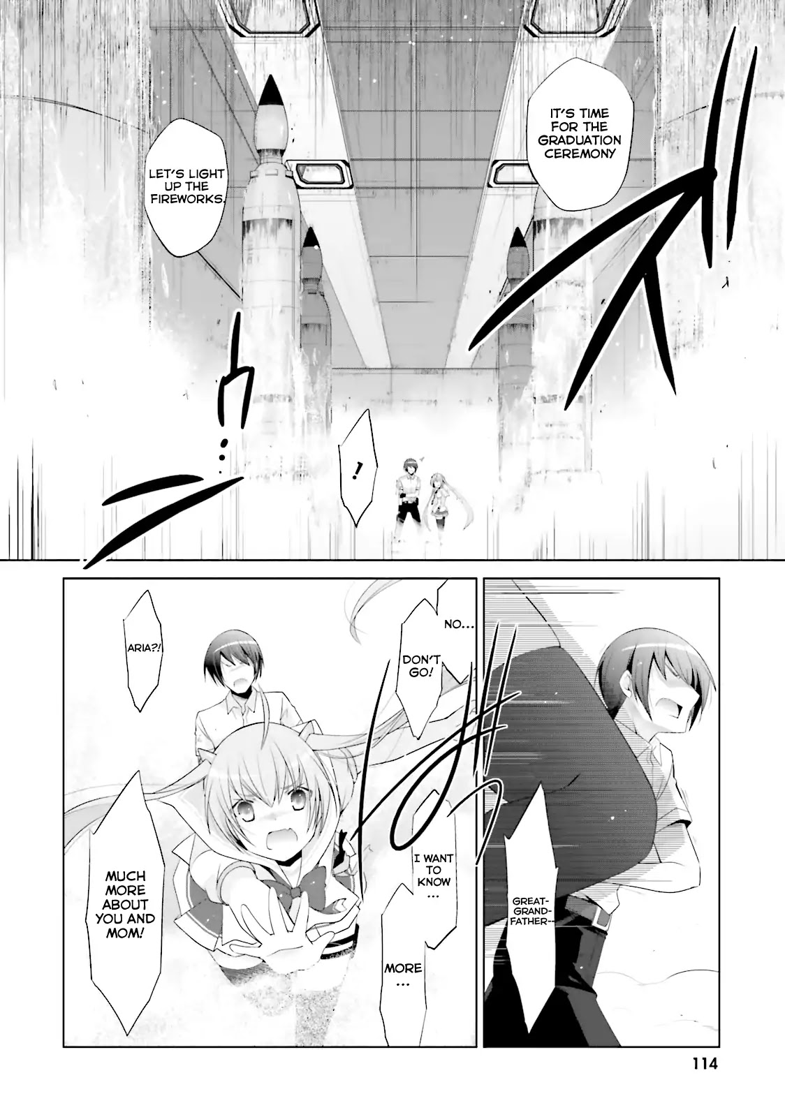 Hidan no Aria Chapter 67 page 15 - Chapter 67: Cherry Blossom