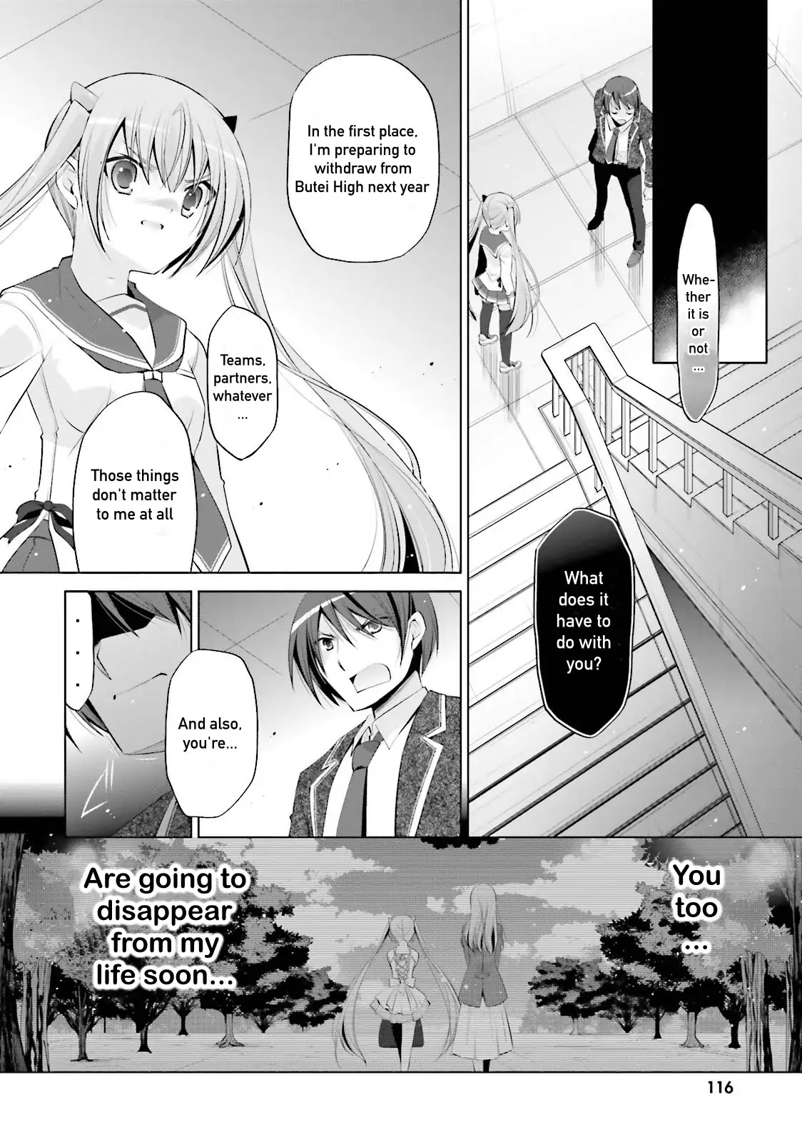 Hidan no Aria Chapter 73 page 10 - Chapter 73: Baritsu