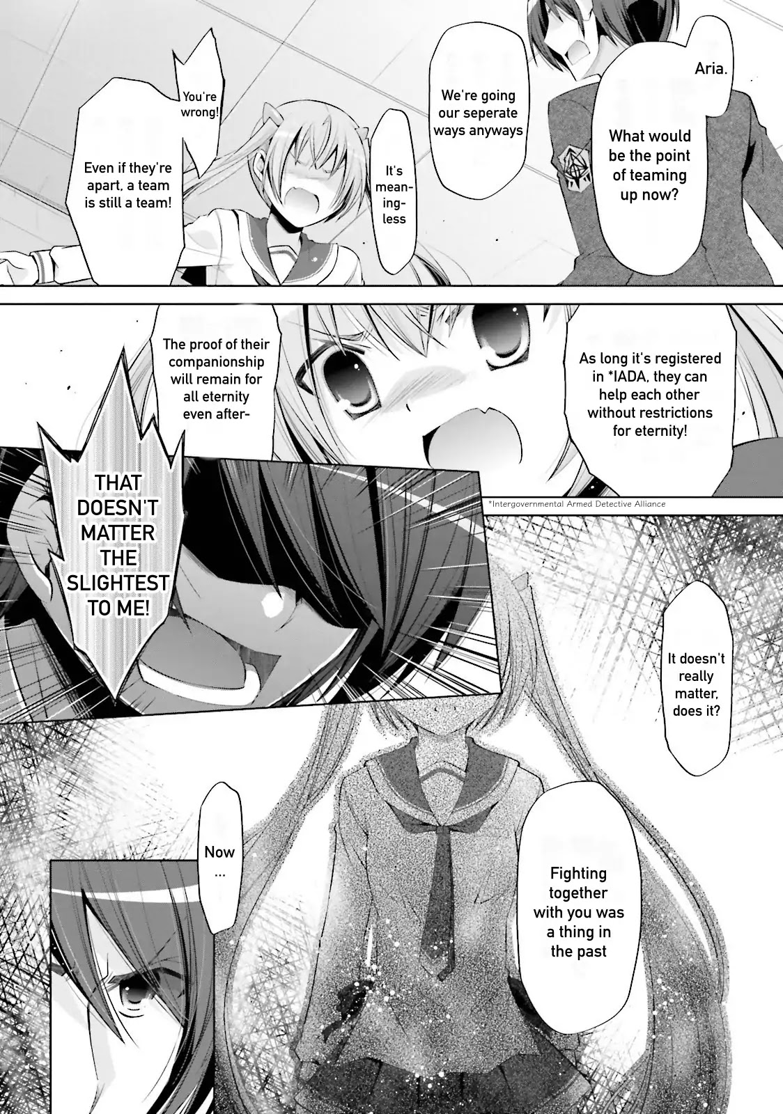 Hidan no Aria Chapter 73 page 11 - Chapter 73: Baritsu