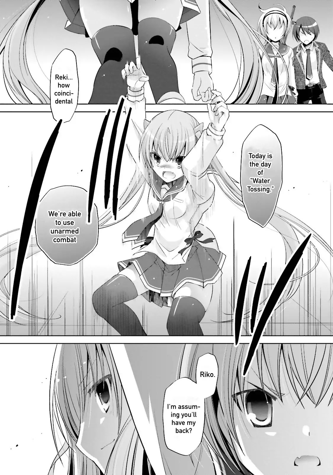 Hidan no Aria Chapter 73 page 15 - Chapter 73: Baritsu