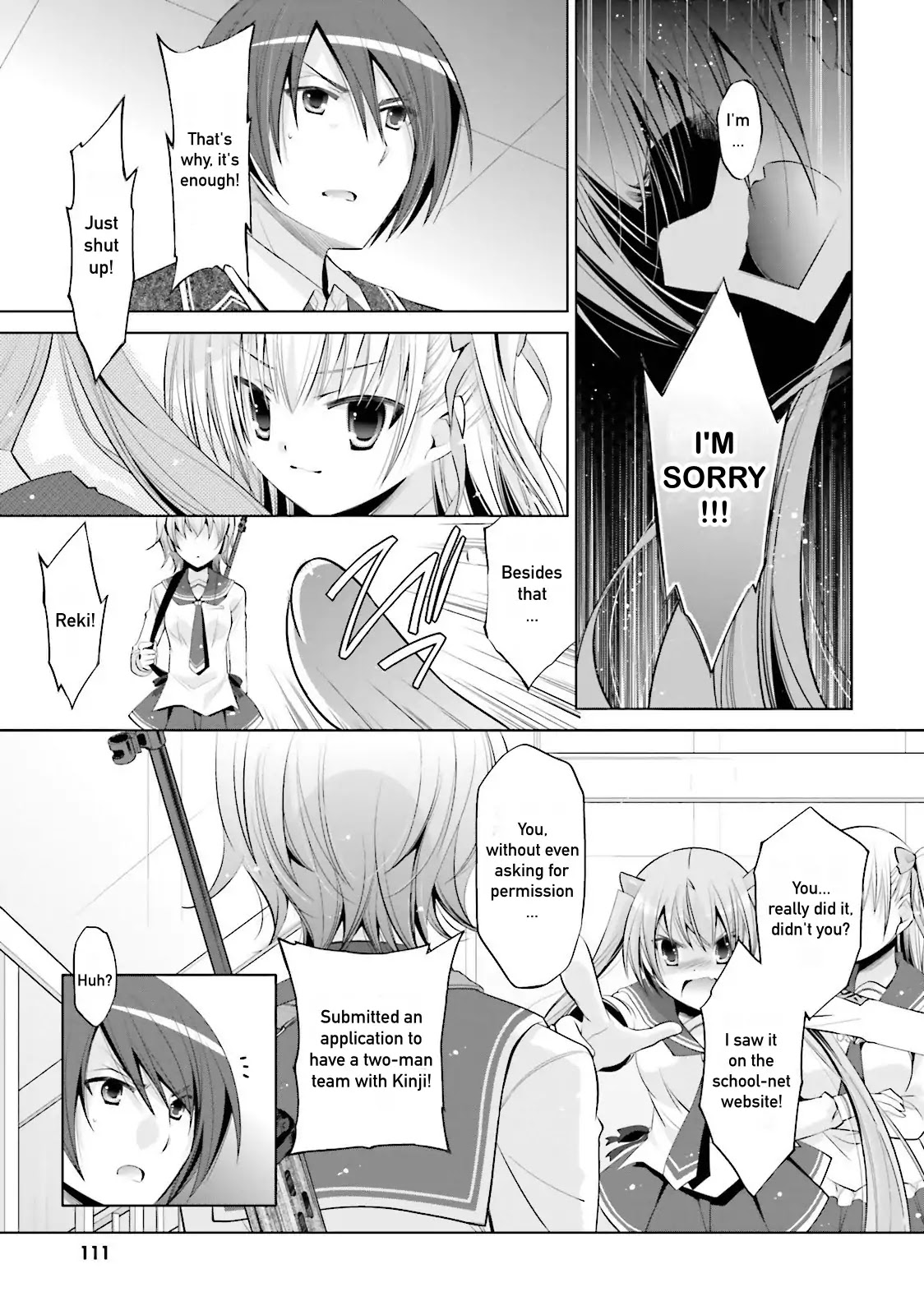 Hidan no Aria Chapter 73 page 5 - Chapter 73: Baritsu
