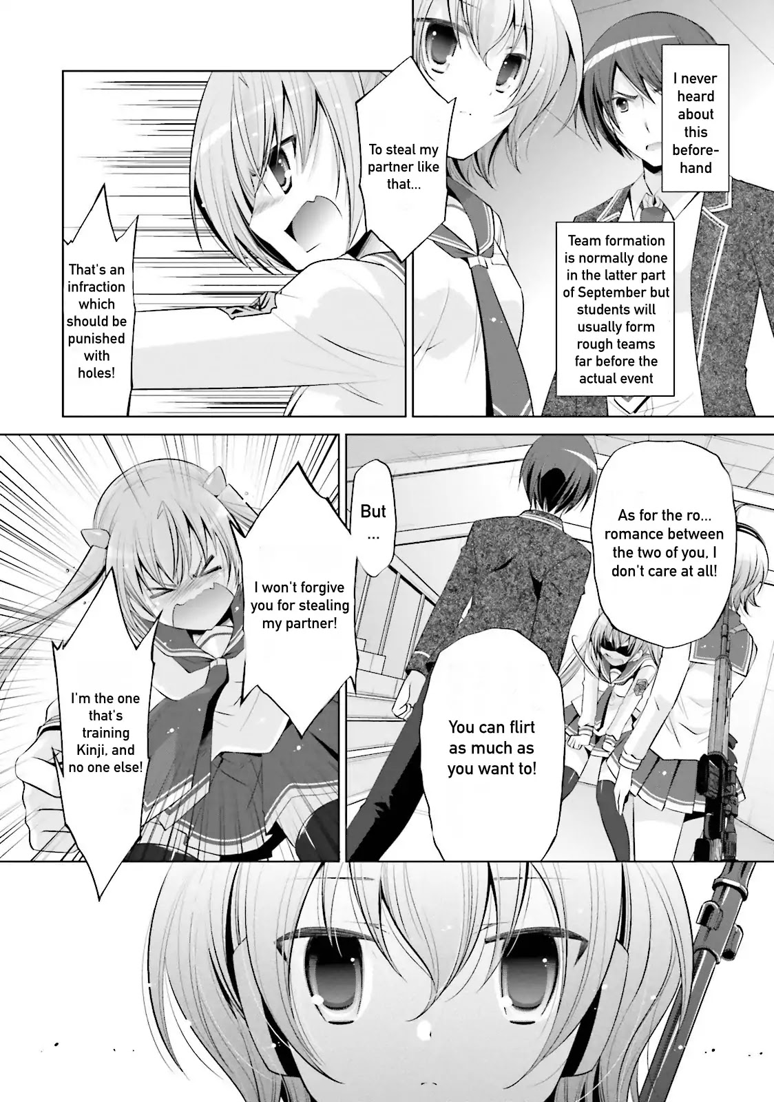 Hidan no Aria Chapter 73 page 6 - Chapter 73: Baritsu