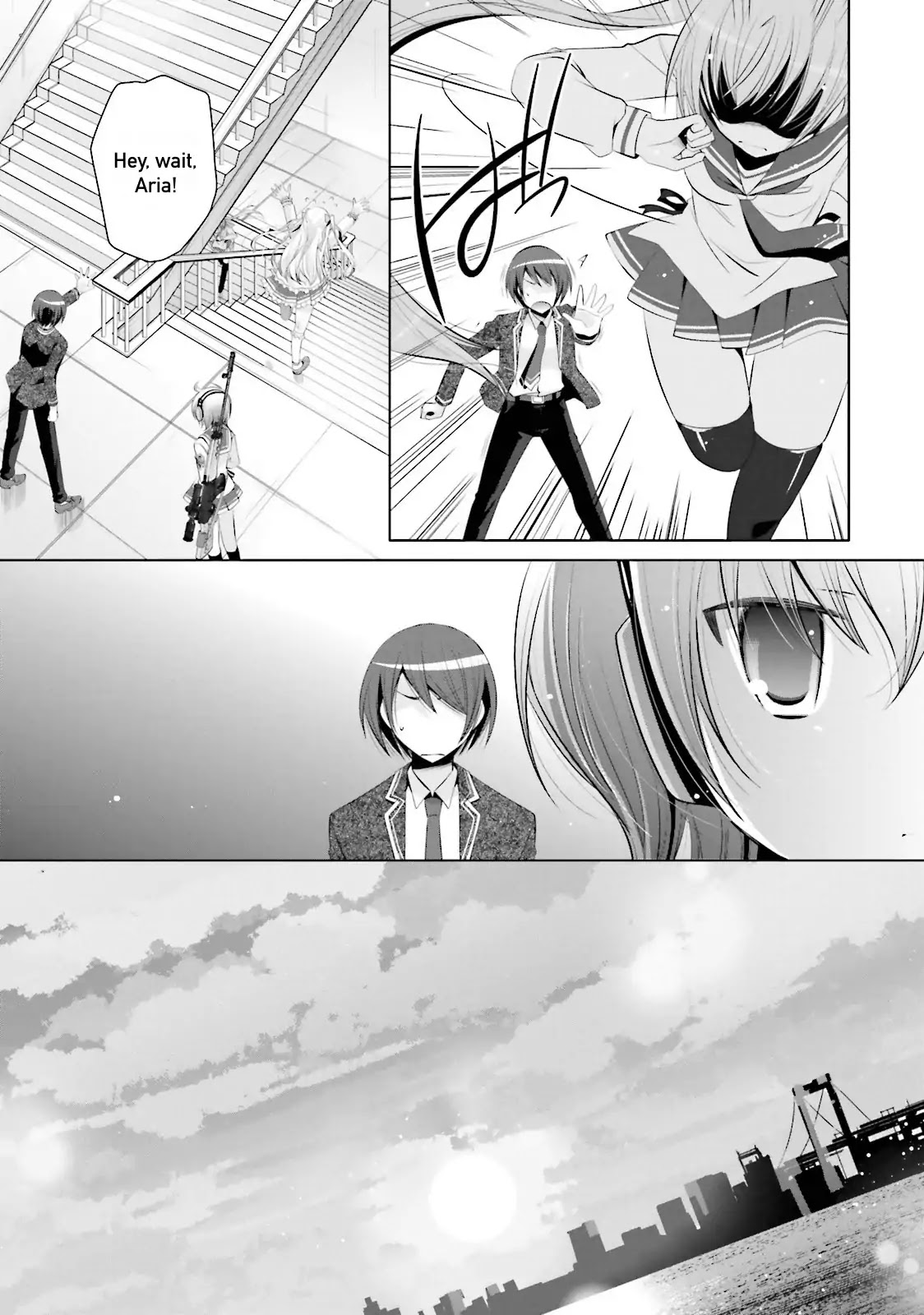 Hidan no Aria Chapter 74 page 14 - Chapter 74: Rupture