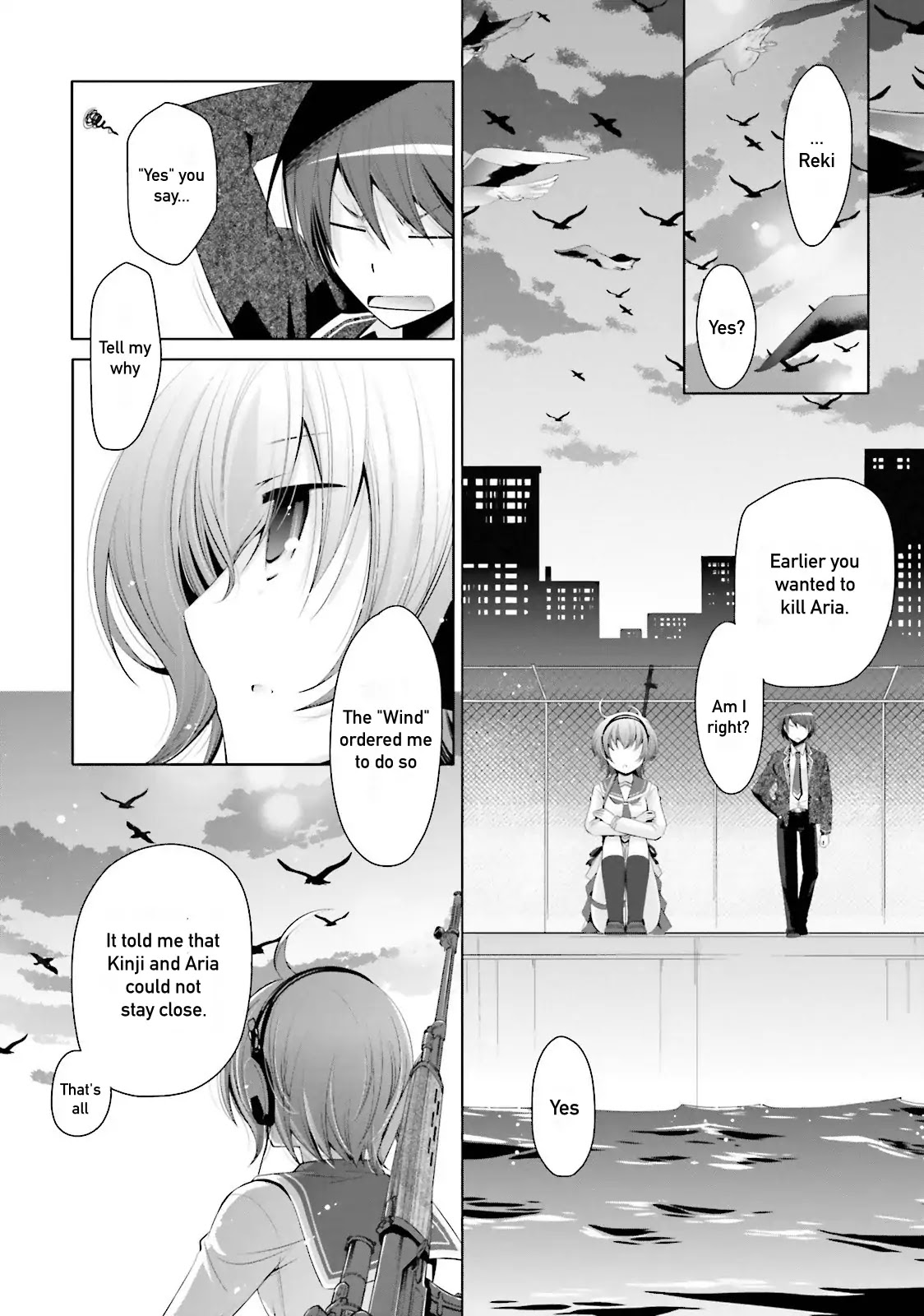 Hidan no Aria Chapter 74 page 15 - Chapter 74: Rupture