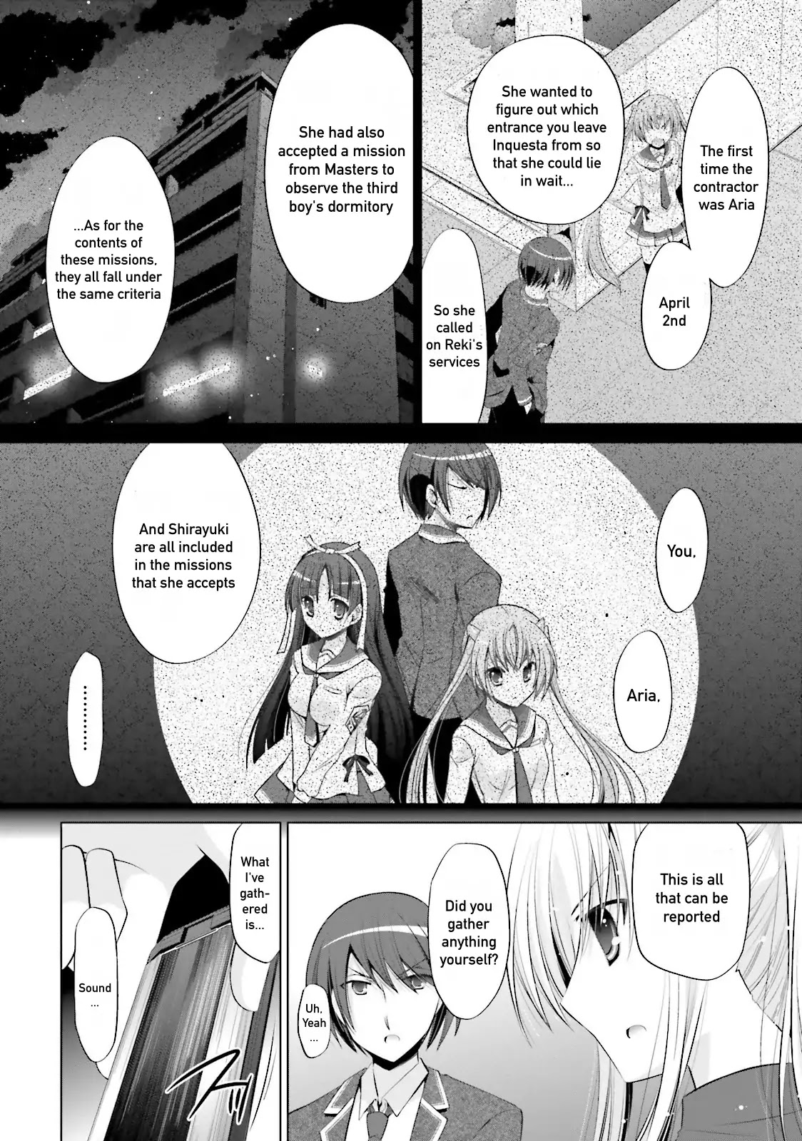 Hidan no Aria Chapter 75 page 15 - Chapter 75: An Idea