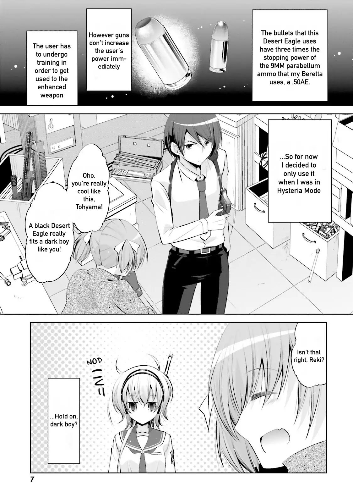 Hidan no Aria Chapter 75 page 8 - Chapter 75: An Idea