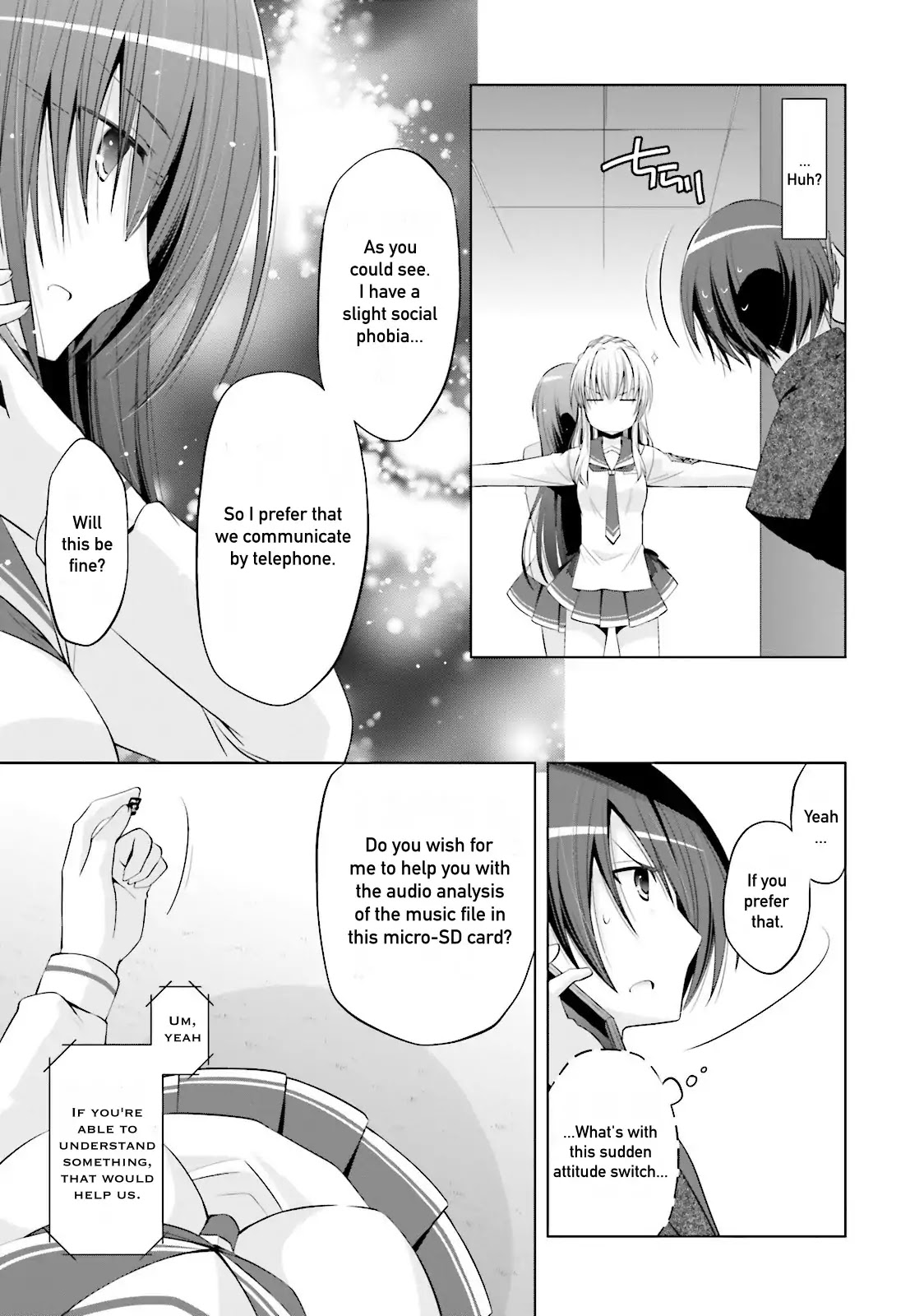 Hidan no Aria Chapter 76 page 9 - Chapter 76: A Sound Inquiry