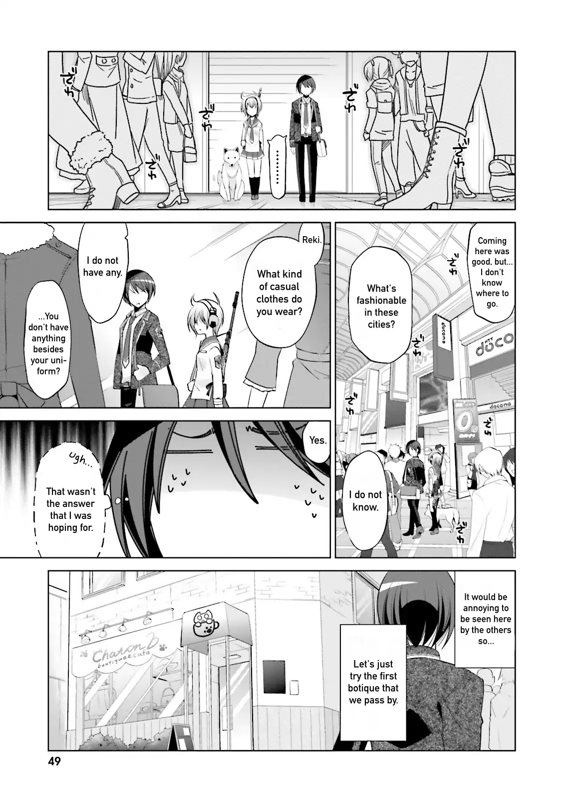Hidan no Aria Chapter 77 page 9 - Chapter 77: Somebody Follows Us