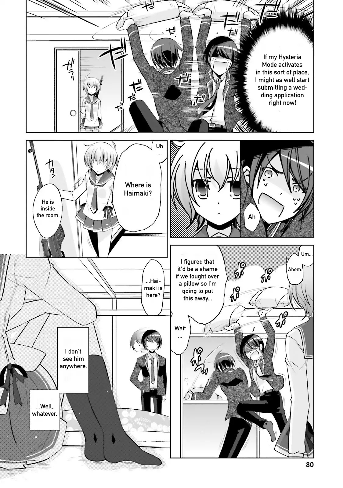 Hidan no Aria Chapter 78 page 16 - Chapter 78: Moment of Relaxation