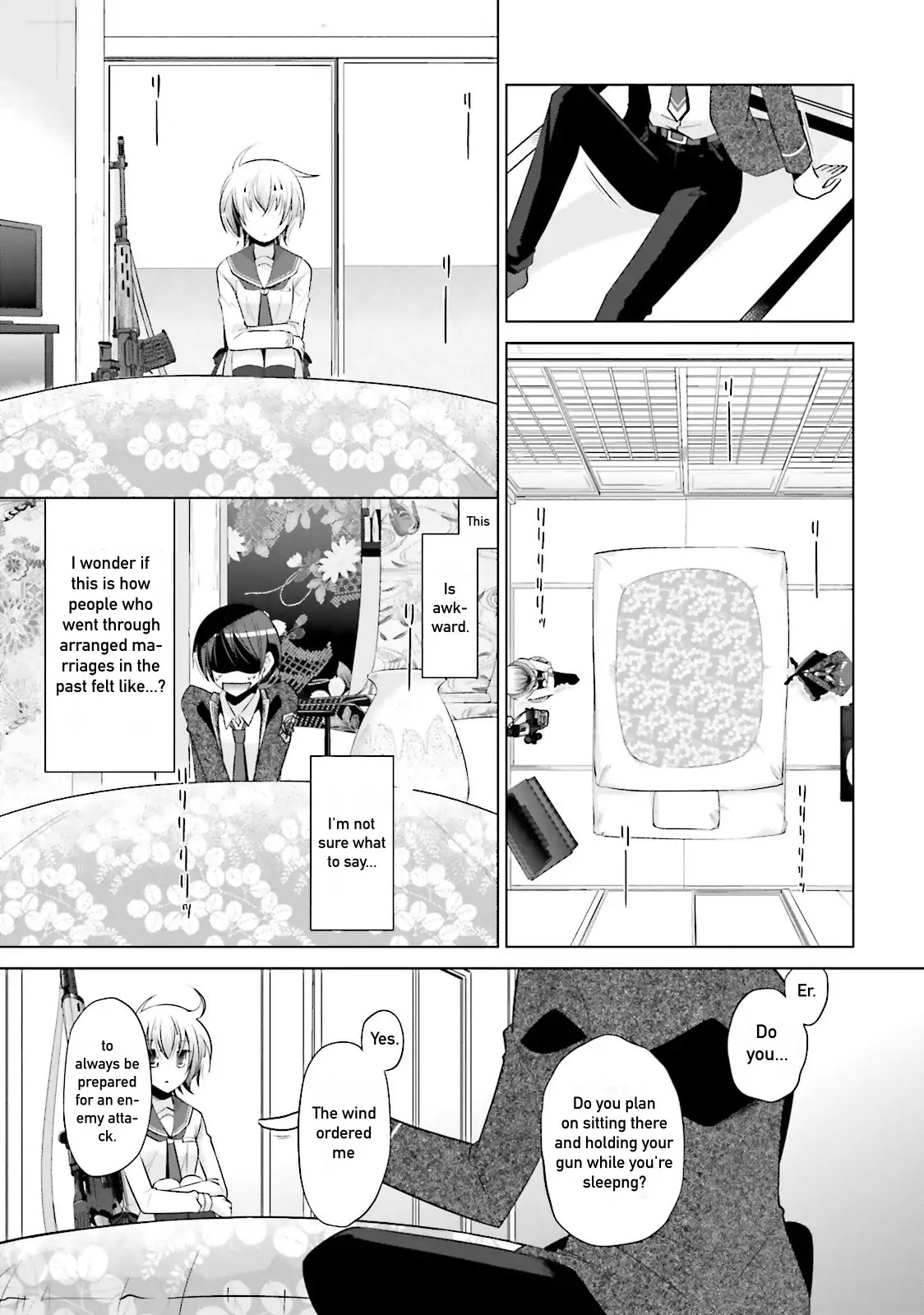 Hidan no Aria Chapter 78 page 17 - Chapter 78: Moment of Relaxation