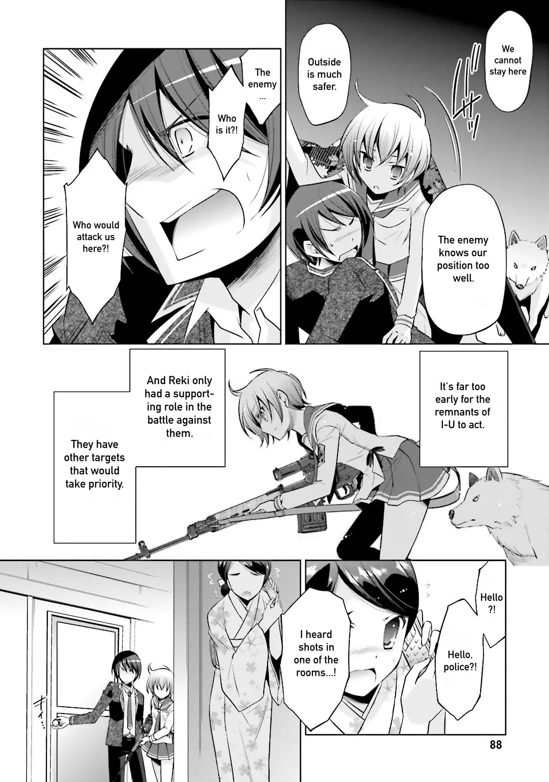 Hidan no Aria Chapter 78 page 24 - Chapter 78: Moment of Relaxation