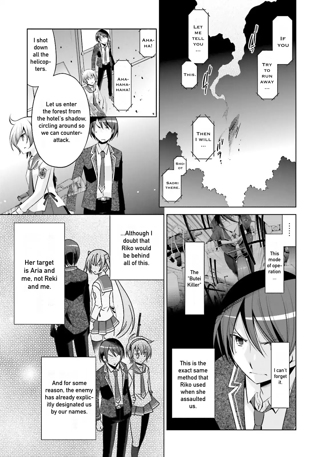 Hidan no Aria Chapter 78 page 27 - Chapter 78: Moment of Relaxation
