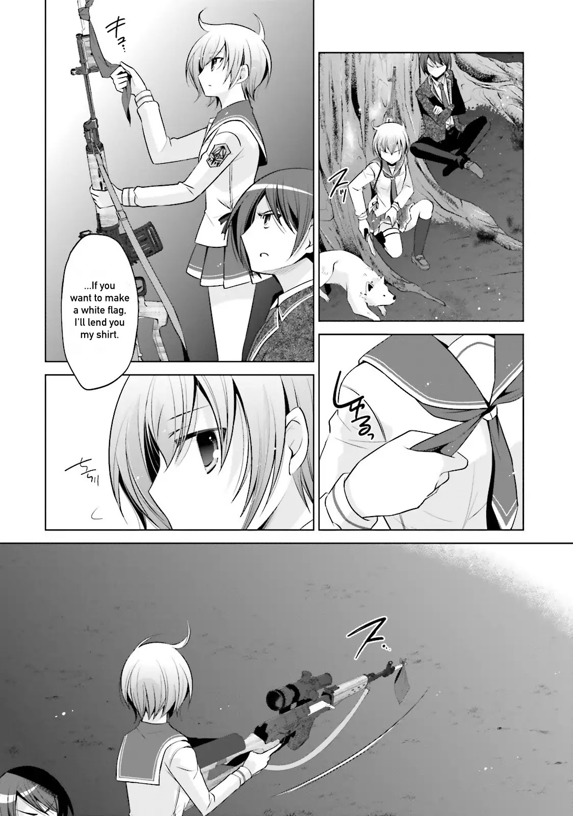 Hidan no Aria Chapter 79 page 18 - Chapter 79: The Invisible Enemy