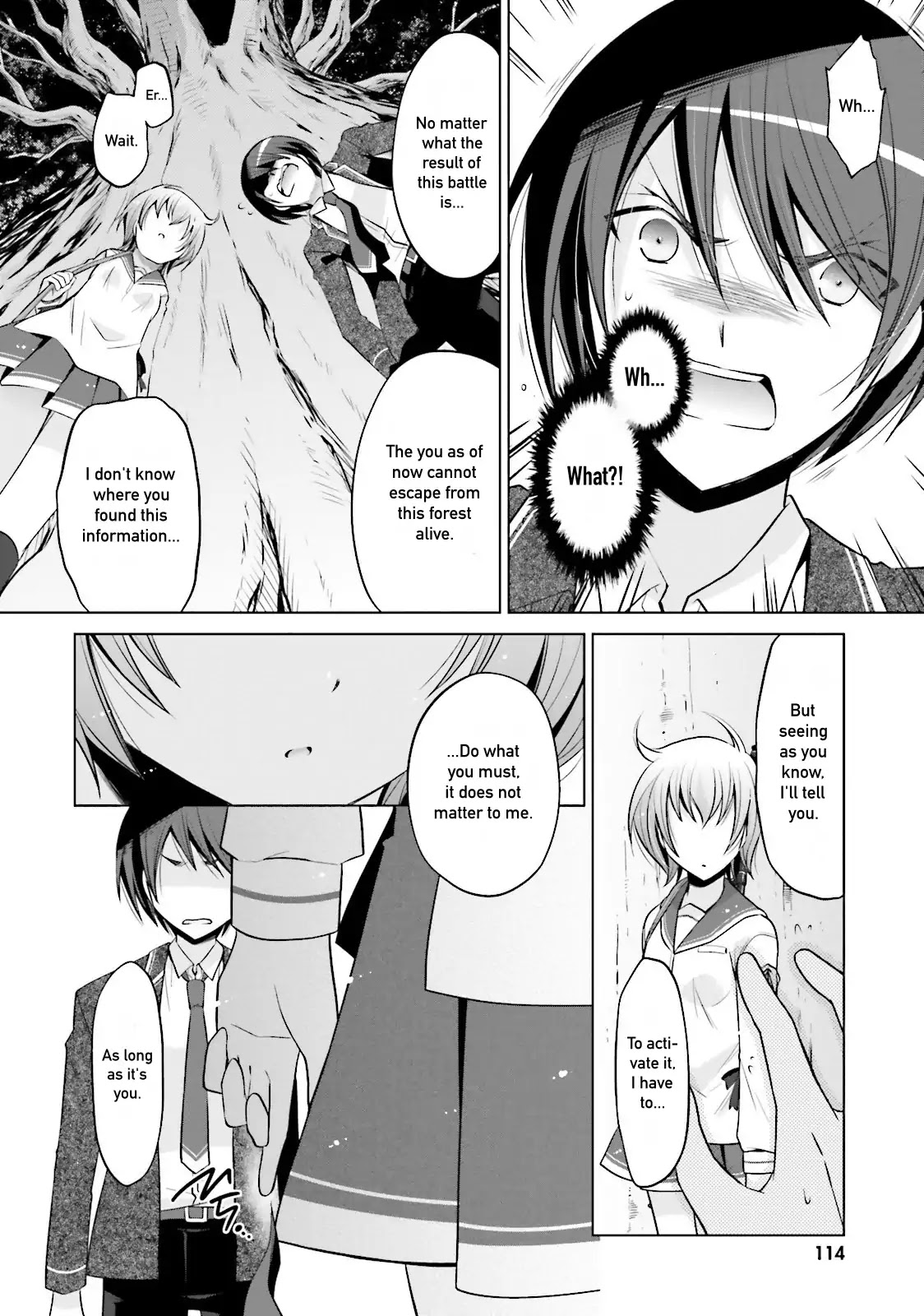 Hidan no Aria Chapter 79 page 22 - Chapter 79: The Invisible Enemy