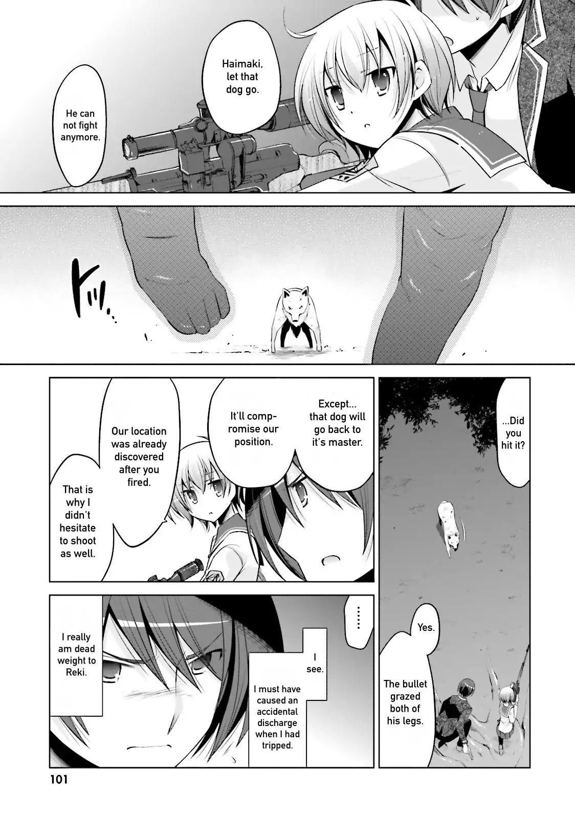 Hidan no Aria Chapter 79 page 9 - Chapter 79: The Invisible Enemy