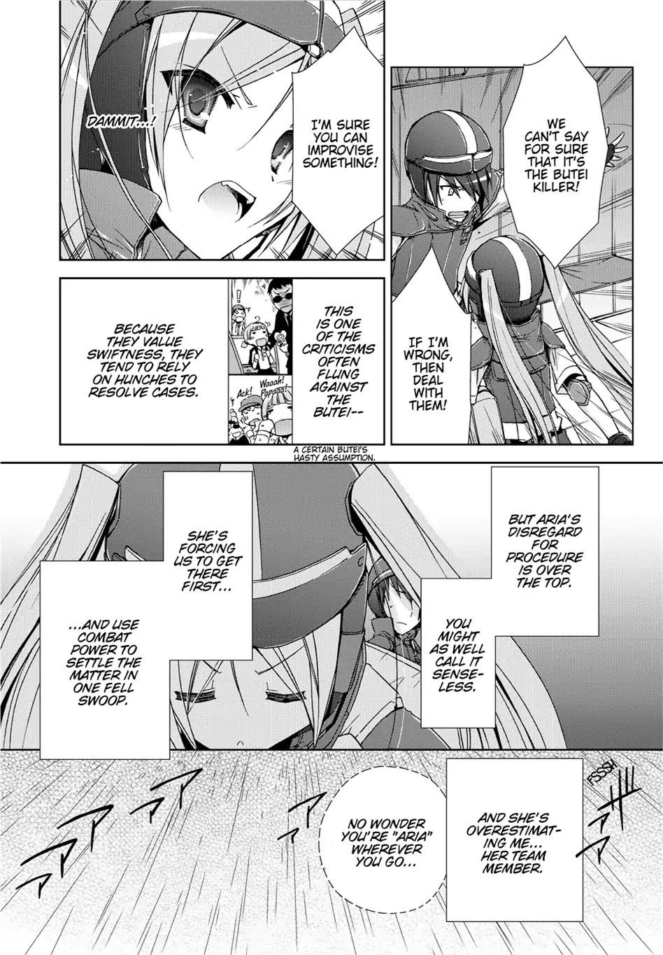 Hidan no Aria Chapter 8 page 10 - Chapter 8: Vol.2 Bullet 8: The Butei Killer