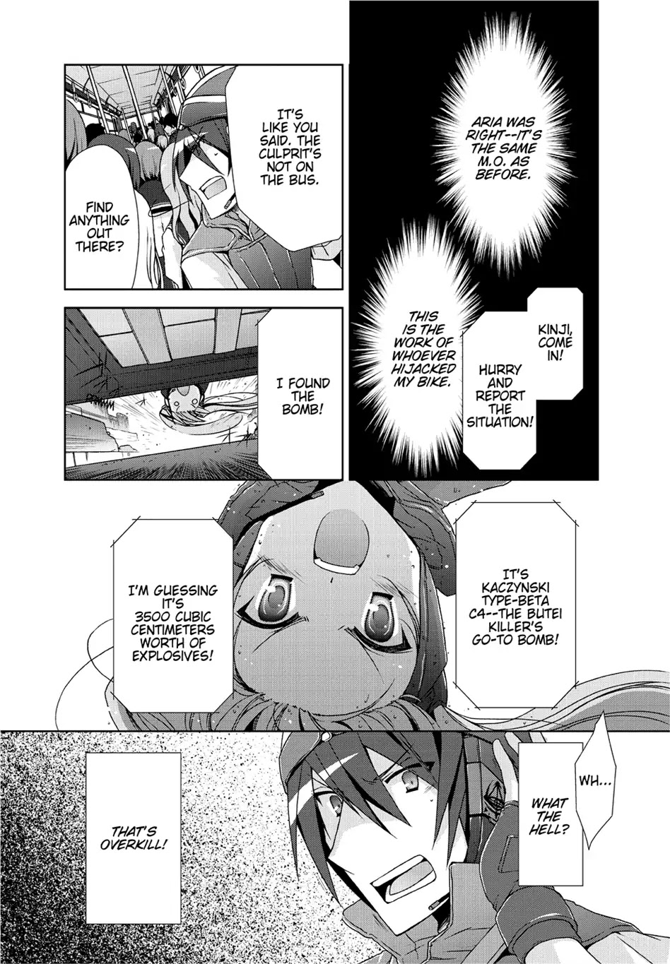 Hidan no Aria Chapter 8 page 14 - Chapter 8: Vol.2 Bullet 8: The Butei Killer